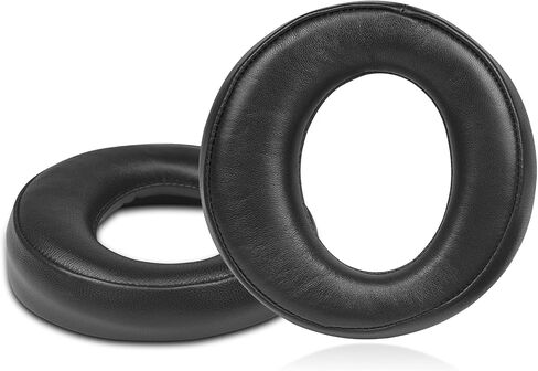 MOLGRIA Replacement Ear Pads, Earpads Cushion Cover for Sony PS3 PS4 Gold Wireless Playstation 3 Playstation 4 Headset CECHYA-0083 Stereo 7.1 Virtual Surround Headset(Black) in Kuwait