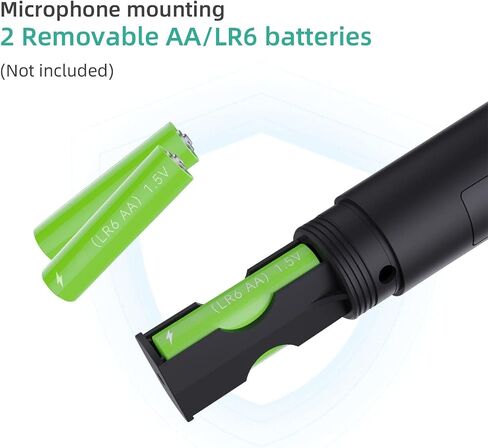 ميكروفون ألعاب Mcbazel اللاسلكي USB مكون من قطعتين متوافق مع Xbox Series X/S، PS5، Switch OLED، NS Switch، PC، PS4، PS3، PS2، Xbox One X/S، Xbox One، Xbox 360، Wii in Saudi Arabia