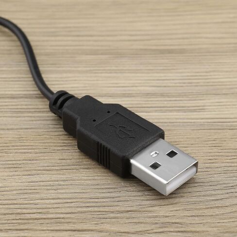 كيبل شحن USB متوافق مع نينتندو ان دي اس/جيم بوي ادفانس اس بي، ملحقات كيبل شحن USB من قطعتين، اسود in Saudi Arabia