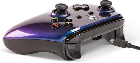 PowerA Enhanced Wired Controller for Xbox One - Cosmos Nebula, gamepad, wired video game controller, gaming controller, Xbox One, works with Xbox Series X|S in Saudi Arabia