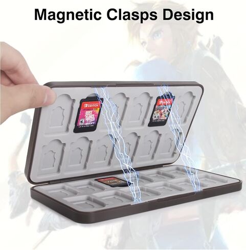 حافظة بطاقات الألعاب TIKOdirect لبطاقات Switch 1/Switch 2/OLED/Lite/Micro SD in Saudi Arabia