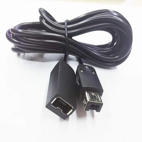 كابل تمديد وحدة التحكم Linpote 2 حزمة سلك طاقة تمديد 3M 10ft لجهاز تحكم Nintendo SNES Classic Edition (2017) وMini NES Classic Edition (2016) in Kuwait