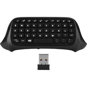 لوحة مفاتيح صغيرة لجهاز إكس بوكس ون، جهاز تحكم لاسلكي 2.4 جيجا بايت من Chatpad Message لجهاز إكس بوكس ون, لون أسود in Kuwait