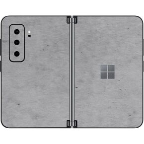 SopiGuard Sticker Skin for 2021 Microsoft Surface Duo 2 2nd Gen Edge-to-Edge Front and Rear Panels Vinyl Decal (Carbon Black) in Kuwait