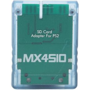 Acogedor for MX4SIO SD Card Adapter, PS2 Game Console Memory Card Adapter Expansion Card for SIO Suitable for PS2 Fat Console, Plug and Play()