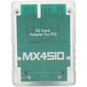 Acogedor لمحول بطاقة SD MX4SIO، بطاقة توسيع محول بطاقة ذاكرة وحدة تحكم ألعاب PS2 لـ SIO مناسبة لوحدة تحكم PS2 Fat، التوصيل والتشغيل (أزرق) in Kuwait