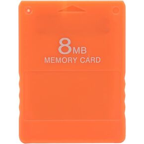 VBESTLIFE for PS2 Memory Card, 8MB FMCB1.966 High Speed Game Memory Card for PS2 Dedicated Memory Card Plug and Play for PS2 Game Memory Card Accessories()