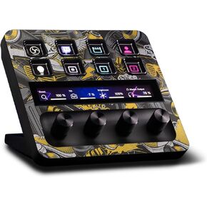 غلاف MightySkins متوافق مع Elgato Stream Deck + Yellow Hip Hop | غطاء ملتف واقٍ ومتين وفريد ​​من نوعه من الفينيل | سهل التطبيق | صنع في الولايات المتحدة الأمريكية in Saudi Arabia