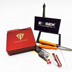 EXSEK Full Parts Replacement Housing Shell Pack for Gameboy Advance SP (SP CHAR) in Saudi Arabia