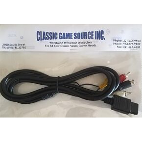 نينتندو 64 كابل الصوت والفيديو مع سلك S-Video RCA N64 in Kuwait