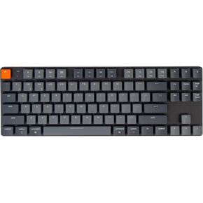 Keychron K1 SE، 87 مفتاحًا لوحة مفاتيح ميكانيكية سلكية بلوتوث/USB فائقة النحافة مع إضاءة خلفية LED بيضاء، مفتاح ميكانيكي أزرق Gateron منخفض المستوى قابل للتبديل السريع متوافق مع نظام التشغيل Mac Windows in Kuwait