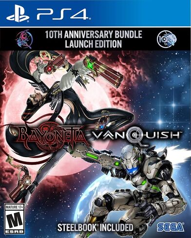 حزمة الذكرى السنوية العاشرة لـBayonetta & Vanquish: الإصدار القياسي - بلاي ستيشن 4 in Kuwait