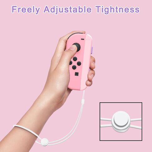 Lonxmovs 2 Pack Wrist Strap for Switch Joycon - Replacement Accessories for Joy con Straps (Black) in Kuwait