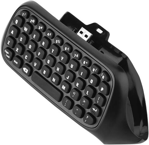 لوحة مفاتيح صغيرة لجهاز إكس بوكس ون، جهاز تحكم لاسلكي 2.4 جيجا بايت من Chatpad Message لجهاز إكس بوكس ون, لون أسود in Kuwait