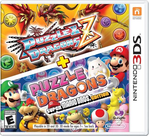 Puzzle & Dragons Z + Puzzle & Dragons Super Mario Bros. - Nintendo 3DS in Saudi Arabia