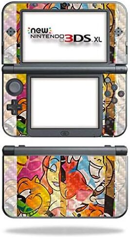 غلاف MightySkins من ألياف الكربون لجهاز Nintendo New 3DS XL (2015) - لا أستطيع الرؤية | لمسة نهائية واقية ومتينة من ألياف الكربون | سهل التطبيق والإزالة وتغيير الأنماط | صنع في الولايات المتحدة الأمريكية in Kuwait