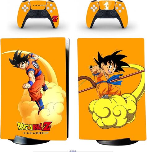 فانكنايت غطاء وحدة تحكم الاصدار الرقمي لجهاز بلاي ستيشن 5، ملصقات ملصقات لاصقة لجهاز تشغيل العاب الفيديو الرقمية بلاي ستيشن 5، اصفر in Kuwait