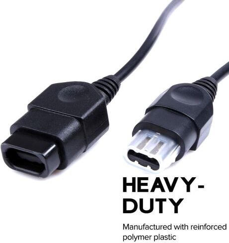 YICHUMY 2 Packs! 6 Feet Replacement Extension Cable for xbox controller oldest xbox(not for xbox 360 or xbox one) xbox controller extension cord xbox extension cord in Saudi Arabia