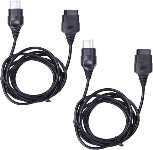 YICHUMY 2 Packs! 6 Feet Replacement Extension Cable for xbox controller oldest xbox(not for xbox 360 or xbox one) xbox controller extension cord xbox extension cord in Saudi Arabia