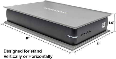 محرك أقراص صلبة خارجي للألعاب نوع أفولوشن برو 5X سيريز 3 تيرابايت USB 3.0 لوحدة تحكم ألعاب بلاي ستيشن 5 (رمادي) - ضمان لمدة عامين in Saudi Arabia