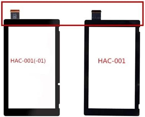 بديل لشاشة نينتندو سويتش HAC-001(-01)، لوحة شاشة LCD HAC-001 ولوحة شاشة V1 V2 تعمل باللمس (HAC-001 V1 Touch+LCD) in Saudi Arabia