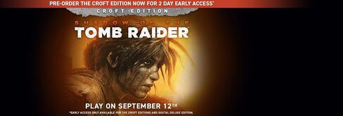 Shadow of the Tomb Raider (Croft Steelbook Edition) - PlayStation 4 in Saudi Arabia