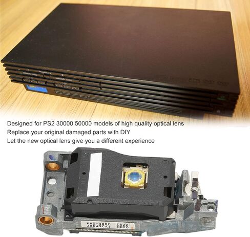 KHS400C Fat Lens for 30000 50000 Game Console Optical Lens Replacement Repair Part, Plug and Play in Kuwait