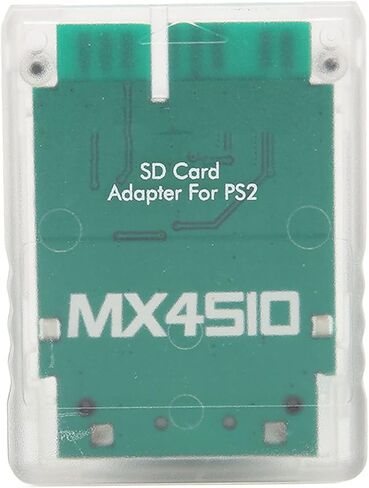 Acogedor لمحول بطاقة SD MX4SIO، بطاقة توسيع محول بطاقة ذاكرة وحدة تحكم ألعاب PS2 لـ SIO مناسبة لوحدة تحكم PS2 Fat، التوصيل والتشغيل (أزرق) in Kuwait