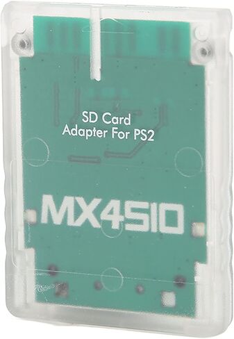 Acogedor لمحول بطاقة SD MX4SIO، بطاقة توسيع محول بطاقة ذاكرة وحدة تحكم ألعاب PS2 لـ SIO مناسبة لوحدة تحكم PS2 Fat، التوصيل والتشغيل (أزرق) in Kuwait