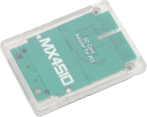 Acogedor لمحول بطاقة SD MX4SIO، بطاقة توسيع محول بطاقة ذاكرة وحدة تحكم ألعاب PS2 لـ SIO مناسبة لوحدة تحكم PS2 Fat، التوصيل والتشغيل (أزرق) in Kuwait