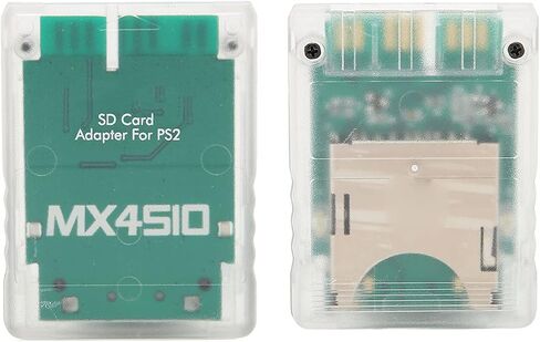Acogedor لمحول بطاقة SD MX4SIO، بطاقة توسيع محول بطاقة ذاكرة وحدة تحكم ألعاب PS2 لـ SIO مناسبة لوحدة تحكم PS2 Fat، التوصيل والتشغيل (أزرق) in Kuwait