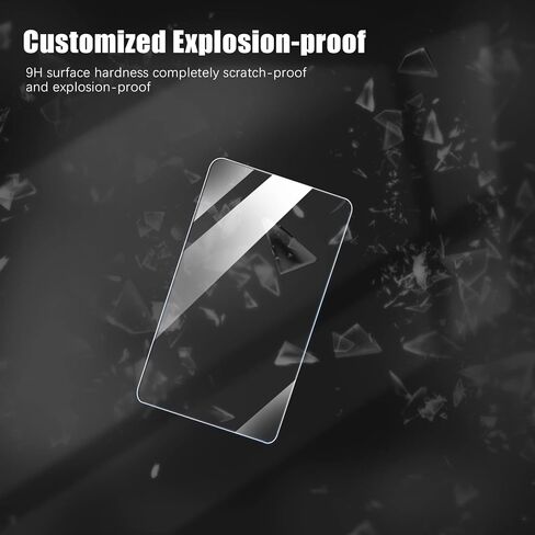 ذا بي برو واقي شاشة 7 انش لجهاز لوجيتك جي كلاود جيمنج محمول باليد - مقاوم للخدش، غطاء من الزجاج المقسى رفيع للغاية بشاشة لمس HD (عبوة من 3 قطع) in Kuwait