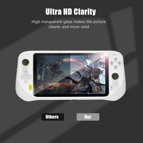 ذا بي برو واقي شاشة 7 انش لجهاز لوجيتك جي كلاود جيمنج محمول باليد - مقاوم للخدش، غطاء من الزجاج المقسى رفيع للغاية بشاشة لمس HD (عبوة من 3 قطع) in Kuwait