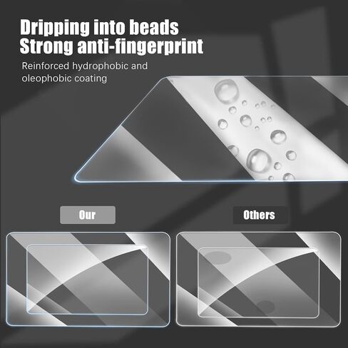 ذا بي برو واقي شاشة 7 انش لجهاز لوجيتك جي كلاود جيمنج محمول باليد - مقاوم للخدش، غطاء من الزجاج المقسى رفيع للغاية بشاشة لمس HD (عبوة من 3 قطع) in Kuwait