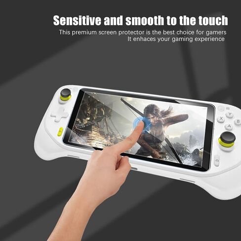 ذا بي برو واقي شاشة 7 انش لجهاز لوجيتك جي كلاود جيمنج محمول باليد - مقاوم للخدش، غطاء من الزجاج المقسى رفيع للغاية بشاشة لمس HD (عبوة من 3 قطع) in Kuwait