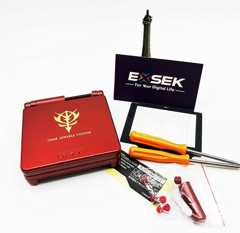 EXSEK Full Parts Replacement Housing Shell Pack for Gameboy Advance SP (SP CHAR) in Saudi Arabia