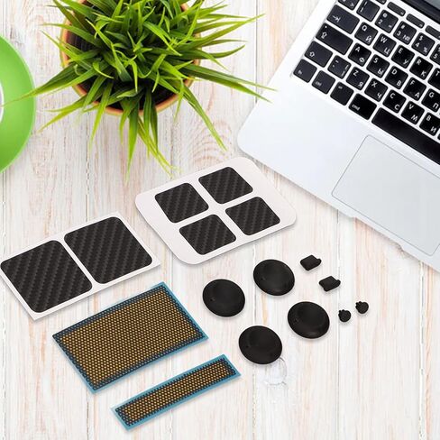 Game Console Protection Kit, for Steam Deck, with Touchpad Stickers/Button Sticker/Host Dust Screen/Silicone Joystick Cap/Storage Box/Headphone Dust Plug in Kuwait