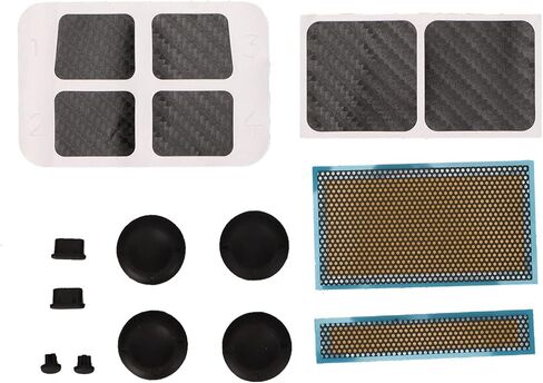 Game Console Protection Kit, for Steam Deck, with Touchpad Stickers/Button Sticker/Host Dust Screen/Silicone Joystick Cap/Storage Box/Headphone Dust Plug in Kuwait