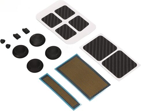 Game Console Protection Kit, for Steam Deck, with Touchpad Stickers/Button Sticker/Host Dust Screen/Silicone Joystick Cap/Storage Box/Headphone Dust Plug in Kuwait