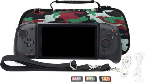 حافظة سفر صلبة من Aenllosi لجهاز التحكم المحمول Hori Nintendo Switch Split Pad Pro - أحمر (جراب فقط) in Kuwait