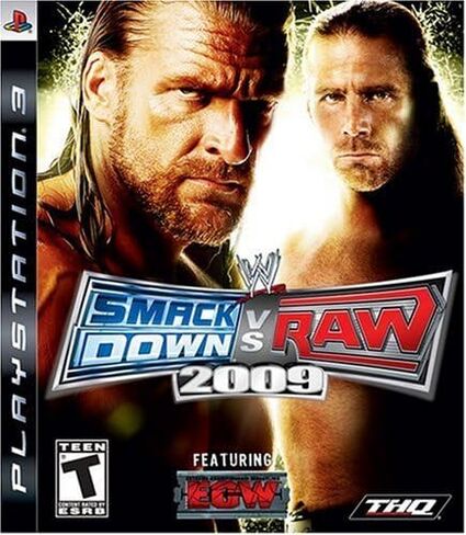 WWE Smackdown vs Raw 2009 - بلاي ستيشن 3 (متجددة) in Saudi Arabia