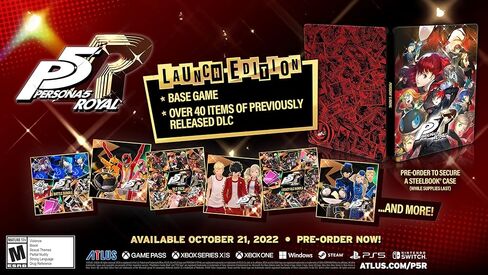 Persona 5 Royal: Steelbook Launch Edition - Nintendo Switch in Saudi Arabia