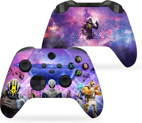 إصدار خاص من وحدة التحكم اللاسلكية X-box الأصلية المخصصة بواسطة DreamController المتوافقة مع X-box One S/X-box Series X/S وWindows 10 المصنوعة بتقنية طباعة HydroDip المتقدمة (ليست مجرد جلد) in Saudi Arabia