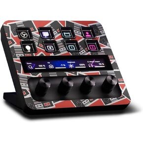 غلاف MightySkins متوافق مع Elgato Stream Deck + Rainbow Kaleidscope | غطاء ملتف واقٍ ومتين وفريد ​​من نوعه من الفينيل | سهل التطبيق | صنع في الولايات المتحدة الأمريكية in Kuwait