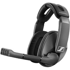 سماعة رأس لاسلكية للألعاب Sennheiser GSP 370 فوق الأذن، بلوتوث منخفض الكمون، ميكروفون لإلغاء الضوضاء، قلب لكتم الصوت، إعدادات الصوت المسبقة - متوافقة مع أجهزة الكمبيوتر الشخصية، وMac، وWindows، وPS4 - أسود (متجدد) in Kuwait