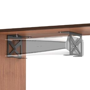 حامل Geekria تحت المكتب متوافق مع حامل وحدة التحكم Playstation 5، حامل من سبائك الألومنيوم مناسب لملحقات ألعاب أقراص PS5 (أسود) in Kuwait