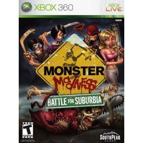Monster Madness: Battle for Suburbia - Xbox 360 (Renewed) in Saudi Arabia