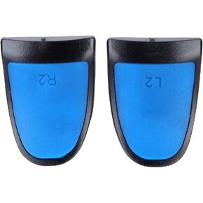 PS4 Trigger Extenders, L2 R2 Game Controller Extenders Buttons PS4 Extension Trigger Soft Touch Extended Grips for PS4(blue) in Saudi Arabia