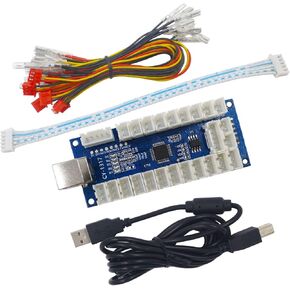 Arcade USB Encoder LED Zero Delay Arcade Controller PC PS3 Android Arcade DIY Kit LED Arcade LED Button in Saudi Arabia