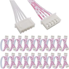 5Pin Cable for Mayflash F300 Joystick for SANWA Joystick, JST XH 2.54mm 0.1" Pitch Female to Female Connector Adapter for Zero Delay USB Encoder, 20cm, 20PCS in Saudi Arabia